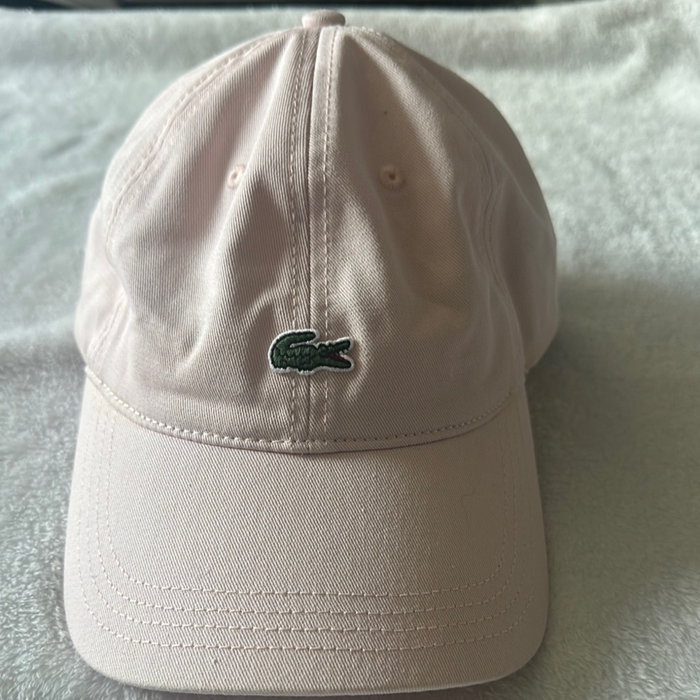Lacoste Pink Baseball Cap